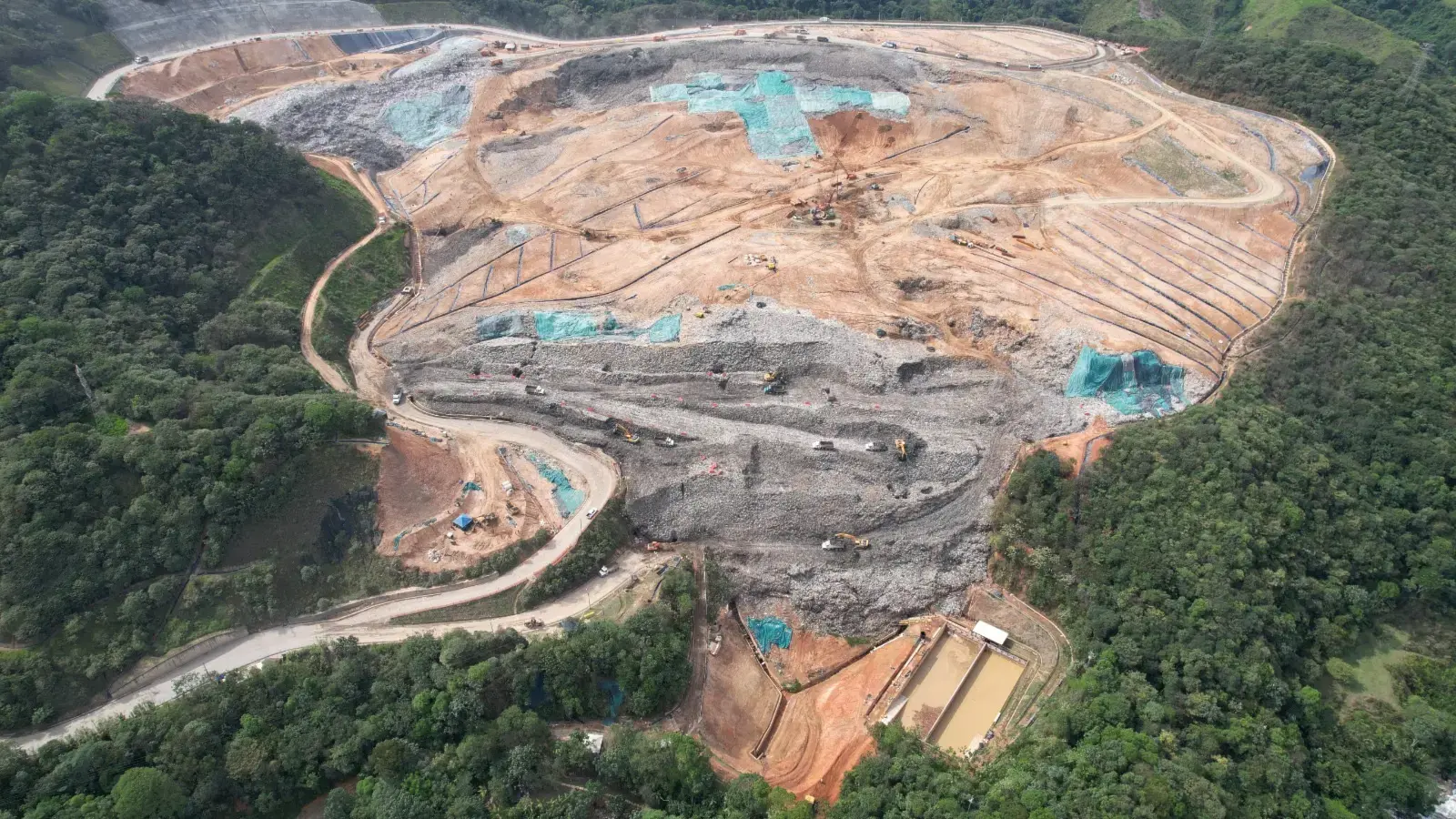 Construcción Relleno Sanitario La Pradera